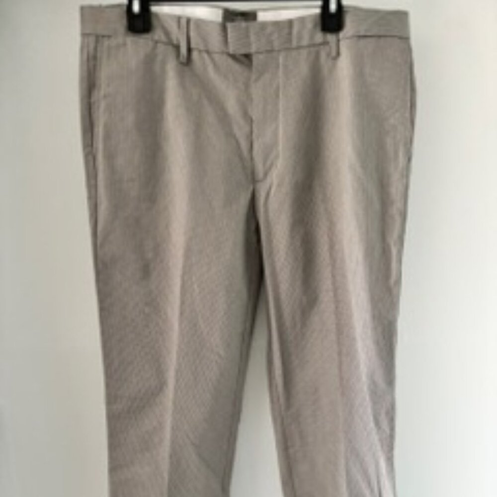Dockers Signature Khaki Mens 36 X 32 Slim Tapered Pants Check NWT Irregular